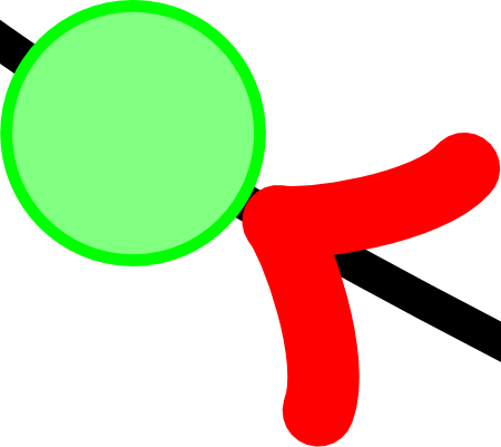 Circle With Border Drawn - Circle (450x401)