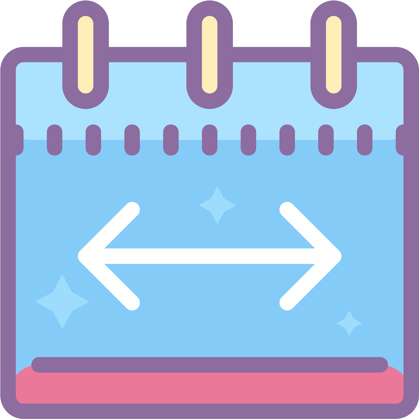 Zakres Daty Icon - Span Icon (1600x1600)