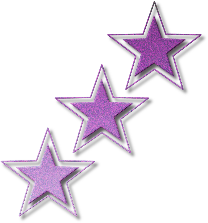 Displaying 11> Images For Pink Star Clip Art Clipart - Glittery Purple Stars Png (842x949)