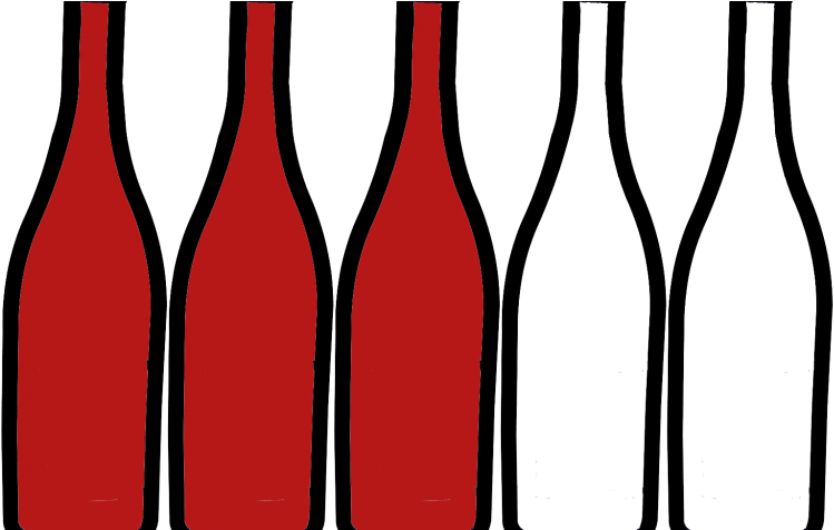 Three Bottles Full - Glass Bottle (760x475)