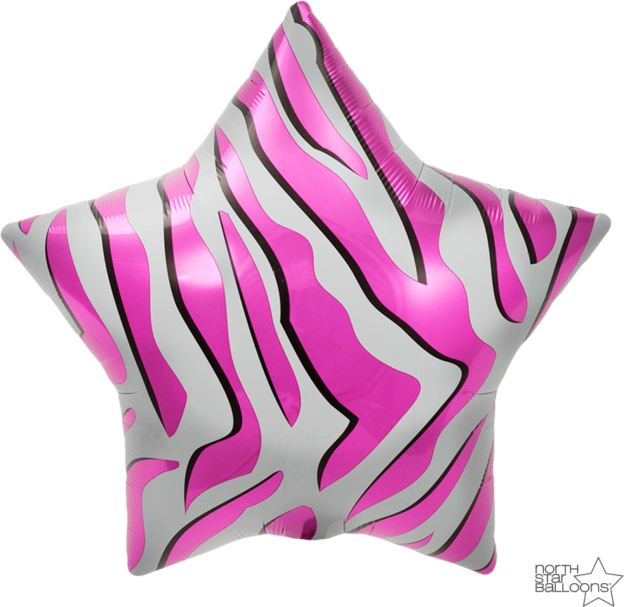 Zebra Star 22in - Zebra Star 22in (1000x1000)