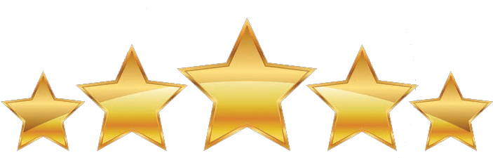 We Strive For Five Stars - 5 Gold Stars (745x227)