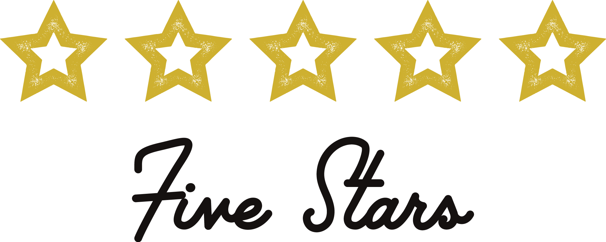 Five Out Of Five Stars 47x818 Png Clipart Download