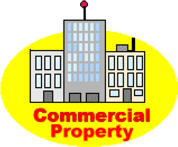 Real Estate Clip Art - Commercial Clip Art (640x557)