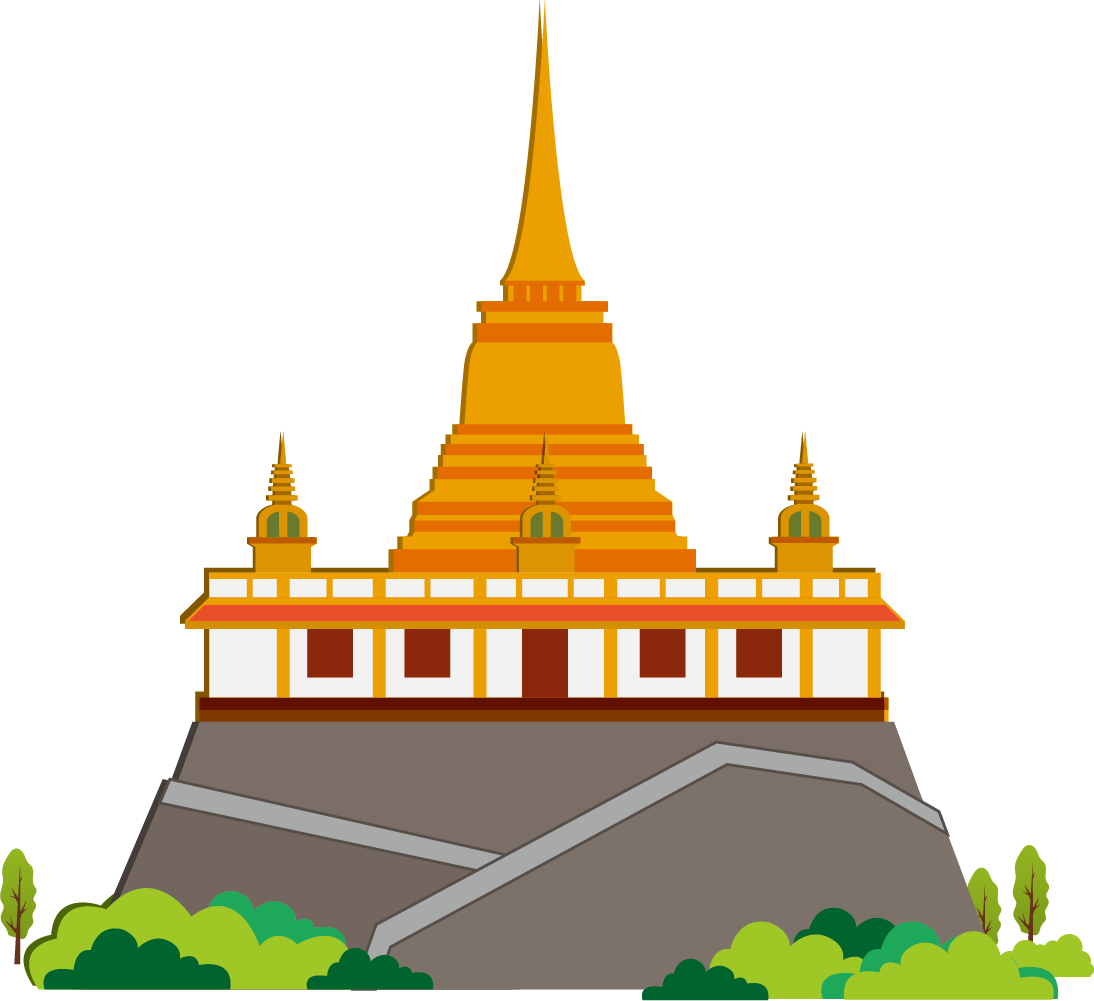 Thailand Clip Art - Thailand Temple Clipart (1094x1001)
