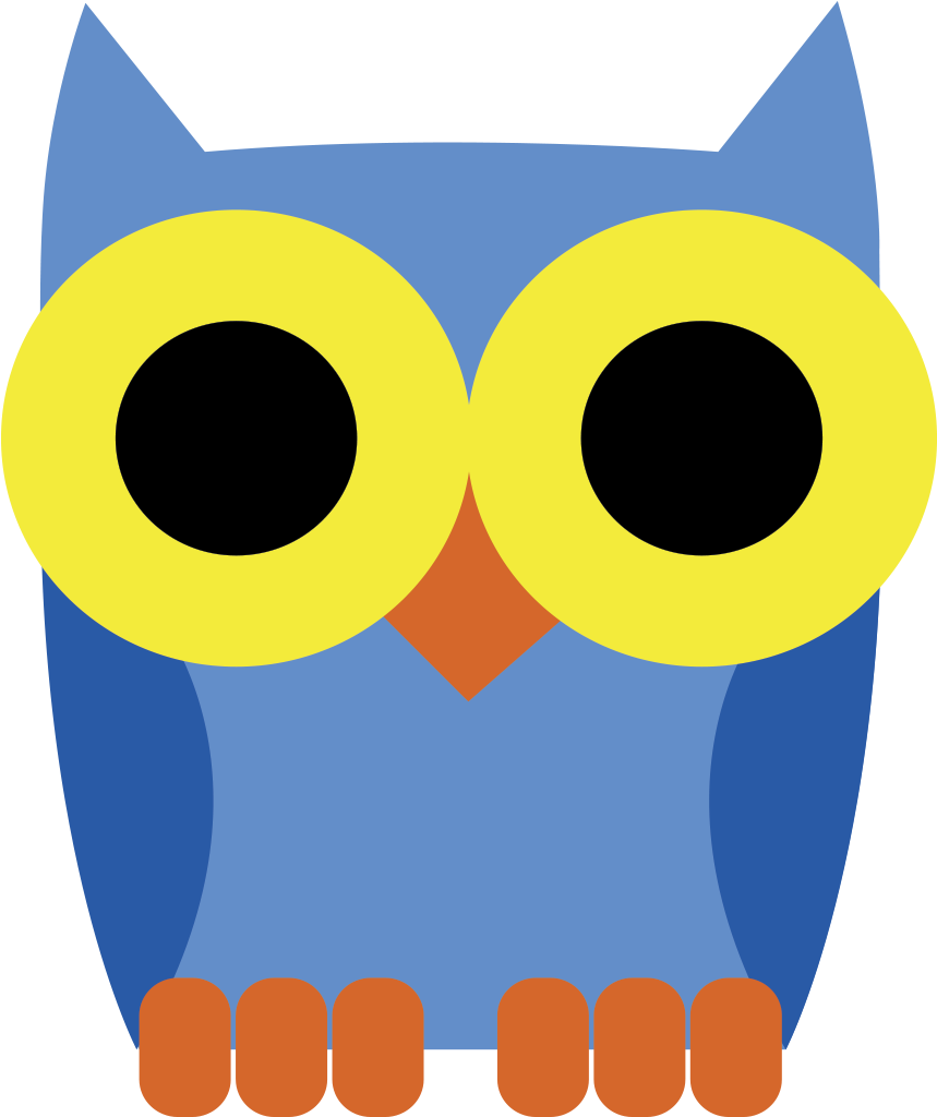 Owl Typing Cliparts - Buho Boo (1024x1024)