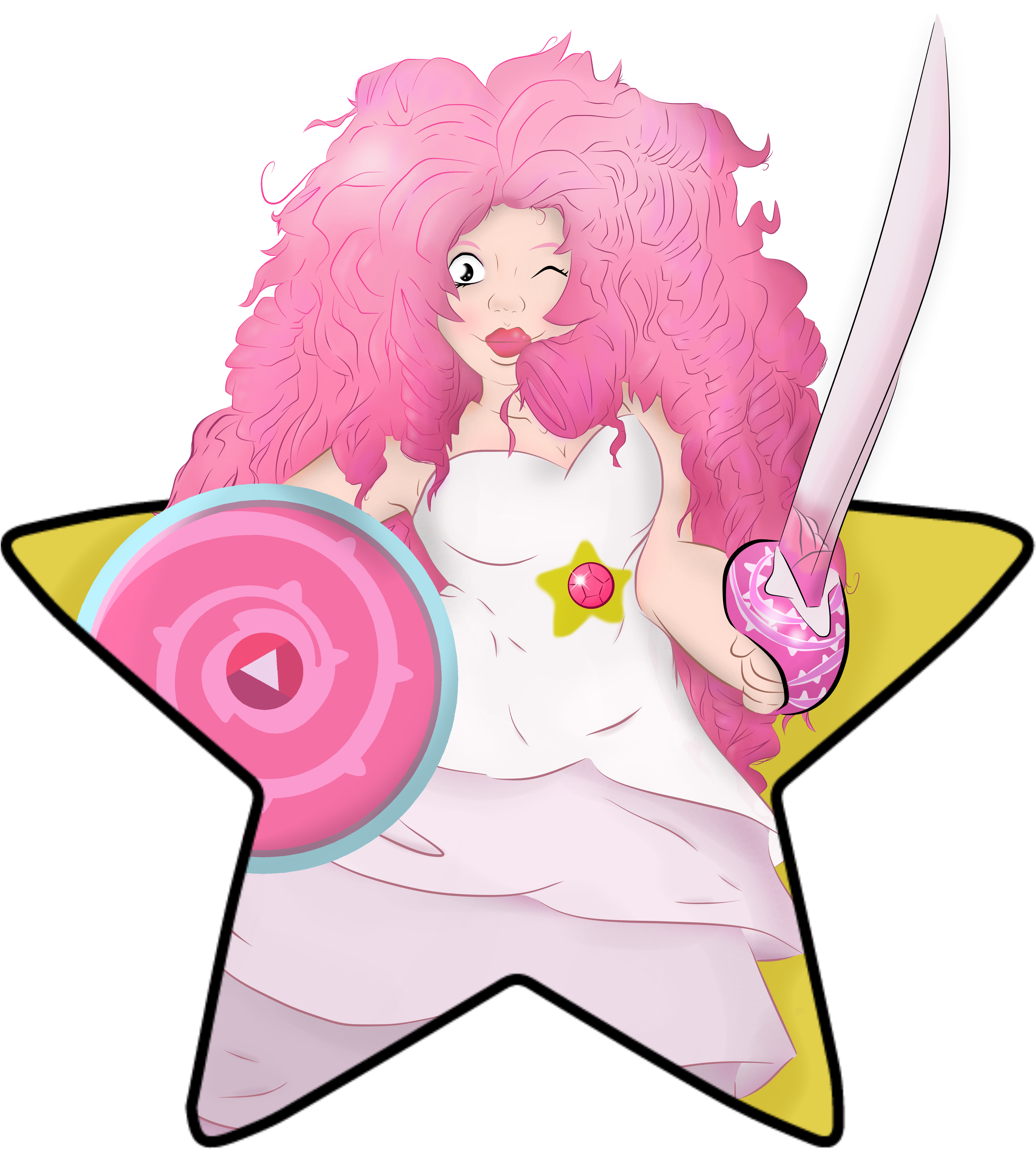 Star Of The Show~ By Ladyevel - Cartoon (5000x5000)
