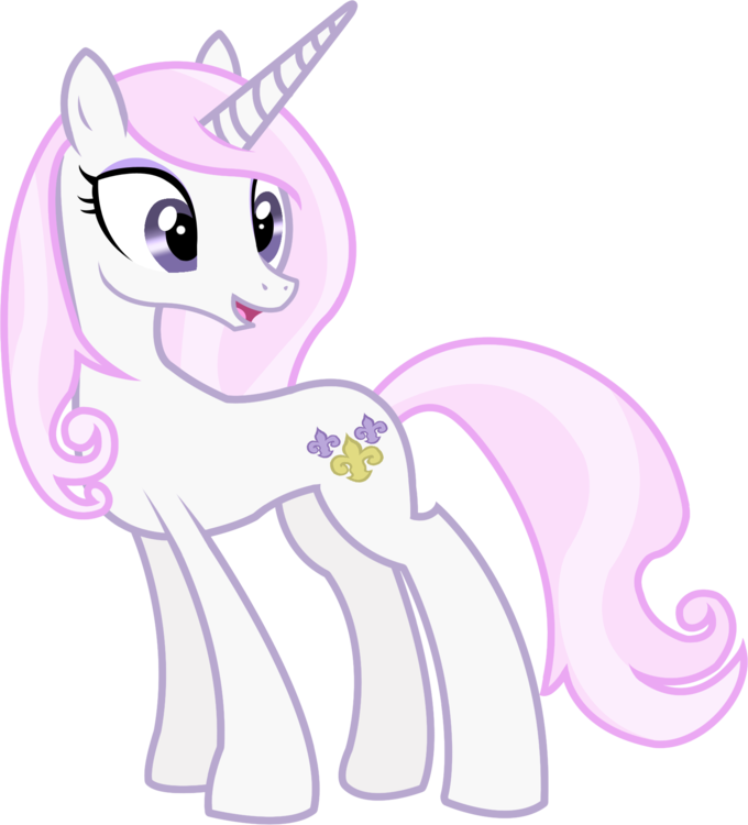 Mlp Diamond Tiara Grown Up - My Little Pony White Unicorn (680x750)