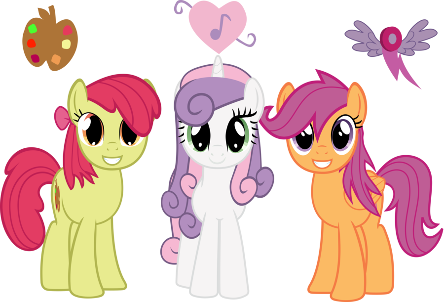 Fanmade The Cmc Grown Up - Scootaloo Teen (900x611)
