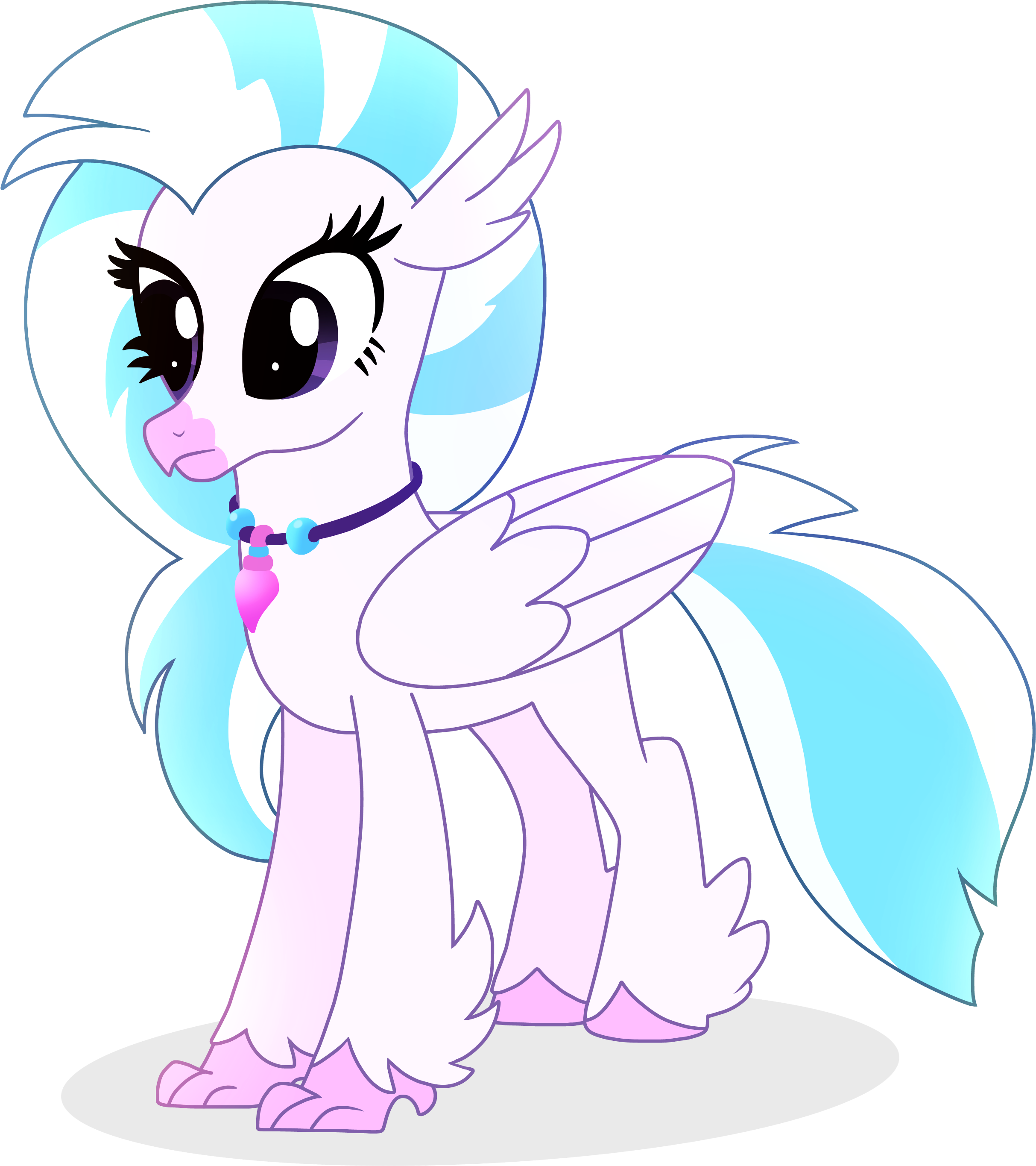 Top Images For Mlp Sea Pony Gen 4 On Picsunday - Mlp Season 8 Silver Stream (2689x2876)