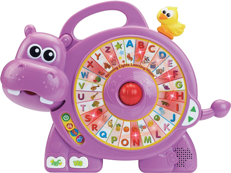 Vtech Spinning Lights Learning Hippo - Vtech Spinning Lights Learning Hippo (465x349)