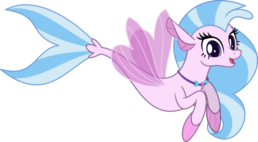 Seapony Silverstream By Jhayarr23 - My Little Pony Silver Stream (1024x565)
