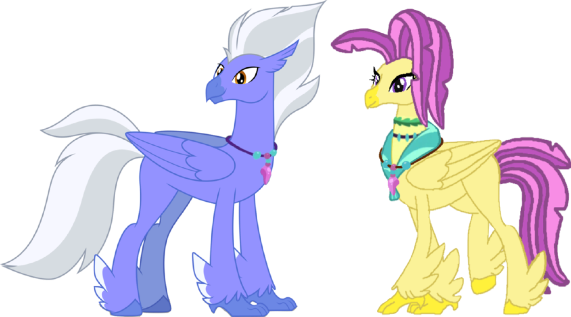Sky Beak And Ocean Flow (voiced By Advah Soudack) Are - Mlp Sky Beak (1899x1077)
