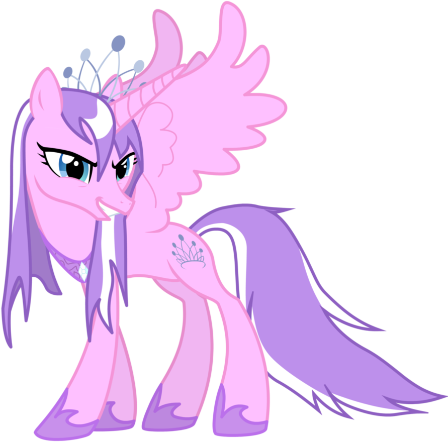 Monarchy By Zoarvek - Mlp Diamond Tiara Alicorn (894x894)