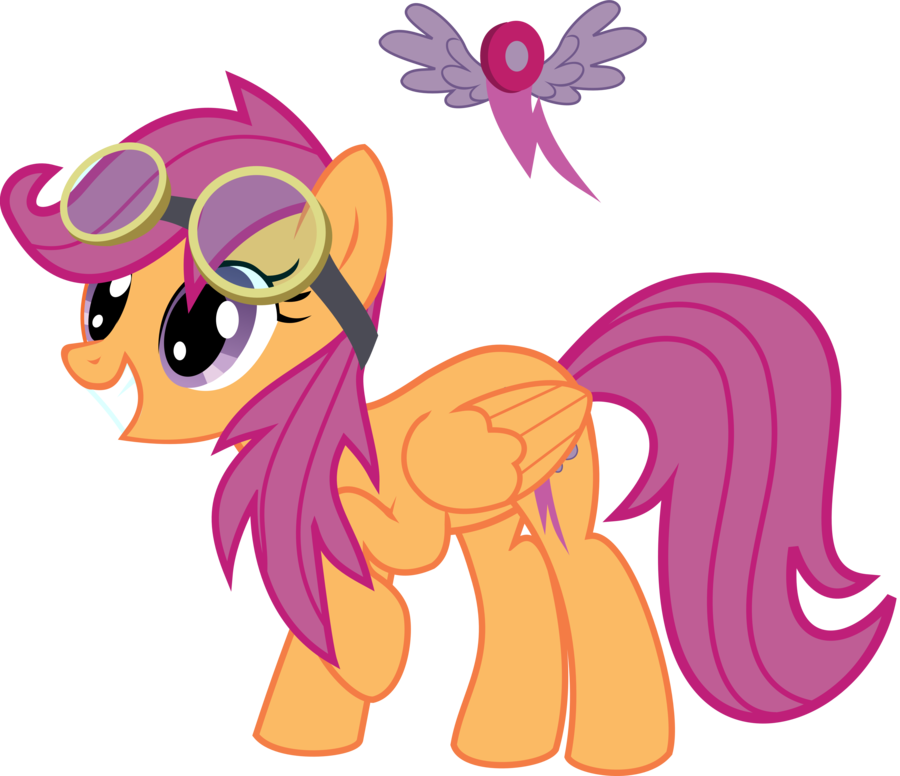 Grown Up Scootaloo By Asdflove - Mlp Cmc Grown Up (900x776)