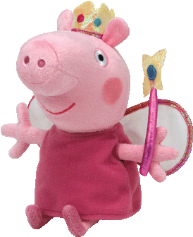 Peppa The Pig Princess - Ty Inc. Princess Peppa Pig (350x350)