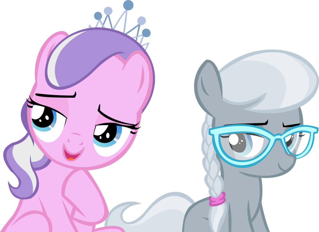 Diamond Tiara And Silver Spoon Vector By Cyanlightning - Diamond Tiara And Silver Spoon Vectors (1024x746)
