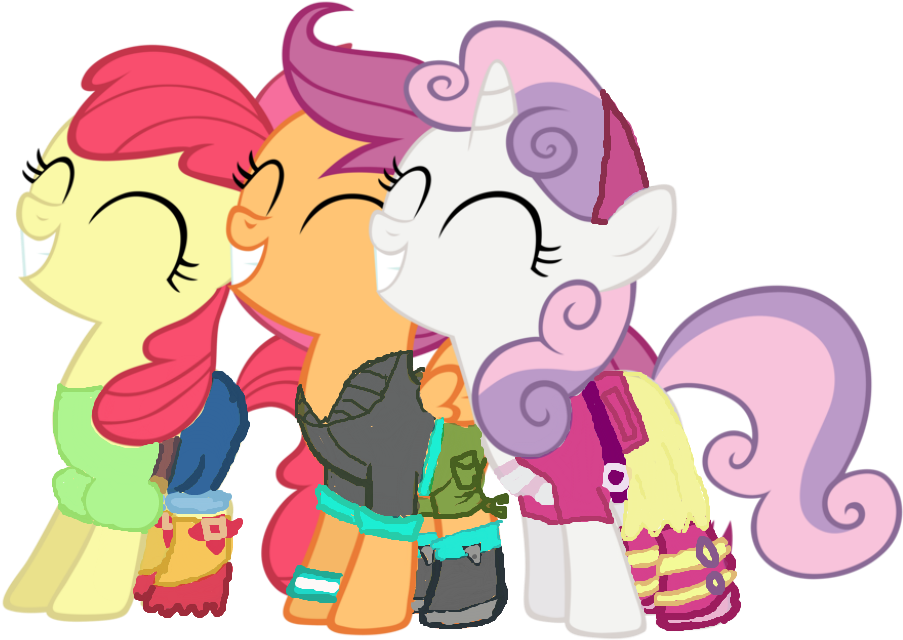 The Gallery For > Diamond Tiara Mlp R34 - Cutie Mark Crusaders Eg (1024x768)