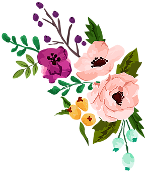 Free Watercolor Floral Vector (380x380)
