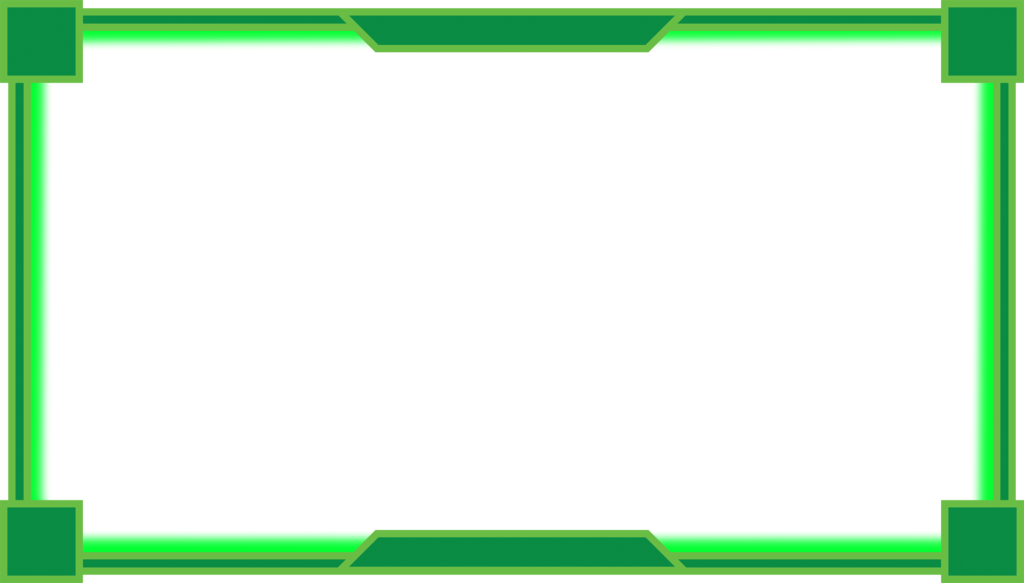 Webcam Overlay Green By Beginnerbots - Text Messaging (1024x583)