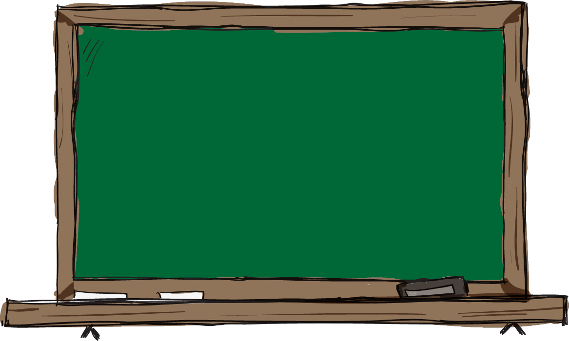 Green Board Clipart - Teacher And Board Png (1167x701)