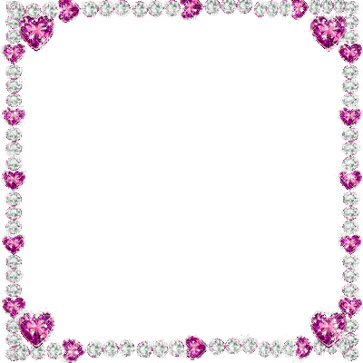 Pink Flower Corner Border Jewel Sticker For Ios & Android - # Pink Stone Band Ring Size 10 (400x400)