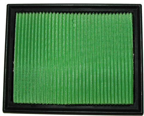 P531423 Green Cotton Air Filters - Mat (500x422)