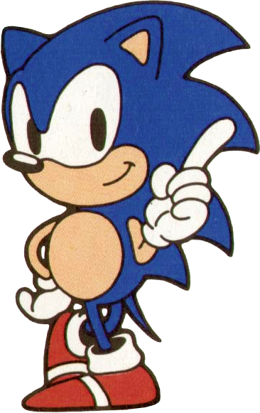 Sonic 1 Japan Stock Artwork 0 - Sonic The Hedgehog (366x581)