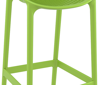Green Bar Stool Brilliant Air Barstool 75 Table Chair - Spring Outdoor Bar Stool (380x329)
