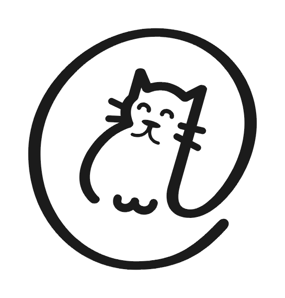 Character For Font Aid V, 'made For Japan' - Cat (573x599)