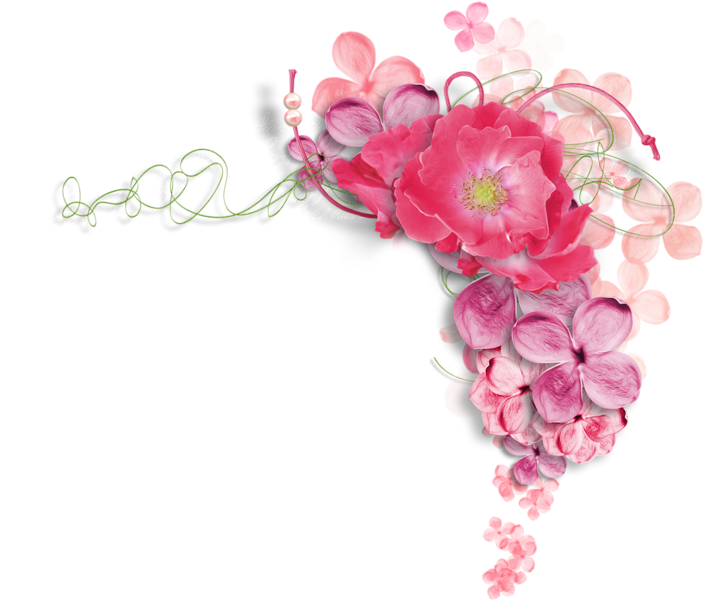 Paper Picture Frames Scrap - Flowers Frame Corner Png (800x697)