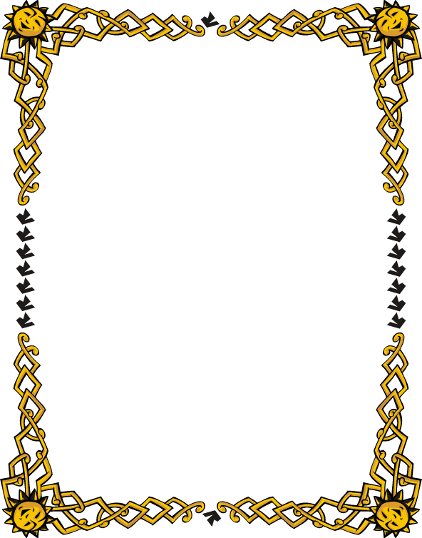 Medical Border Clip Art 053112 Vector Clip Art - Borders Clip Art (592x754)