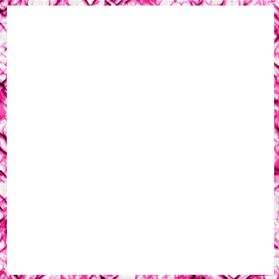 Simple Flower Corner Designs Download - Transparent Pink Border Gif (400x400)