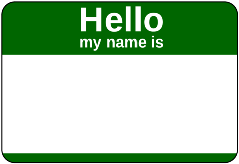375 X Name Template Free Printable 500x353 Png Clipart Download