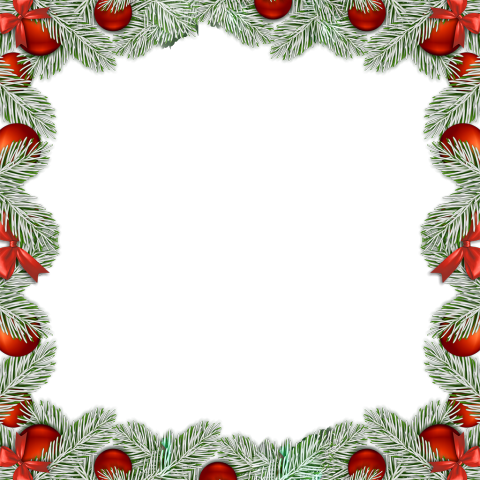 Holidays Frame - Świąteczne Ramki Png (480x480)