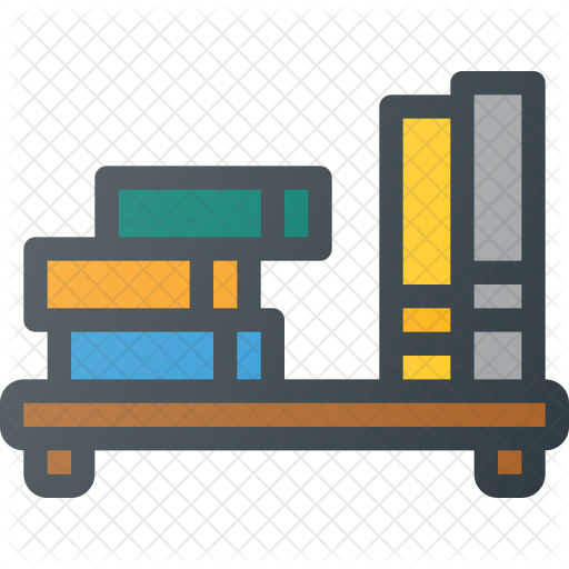 Bookshelf Icon - Bookshelf Icon (512x512)