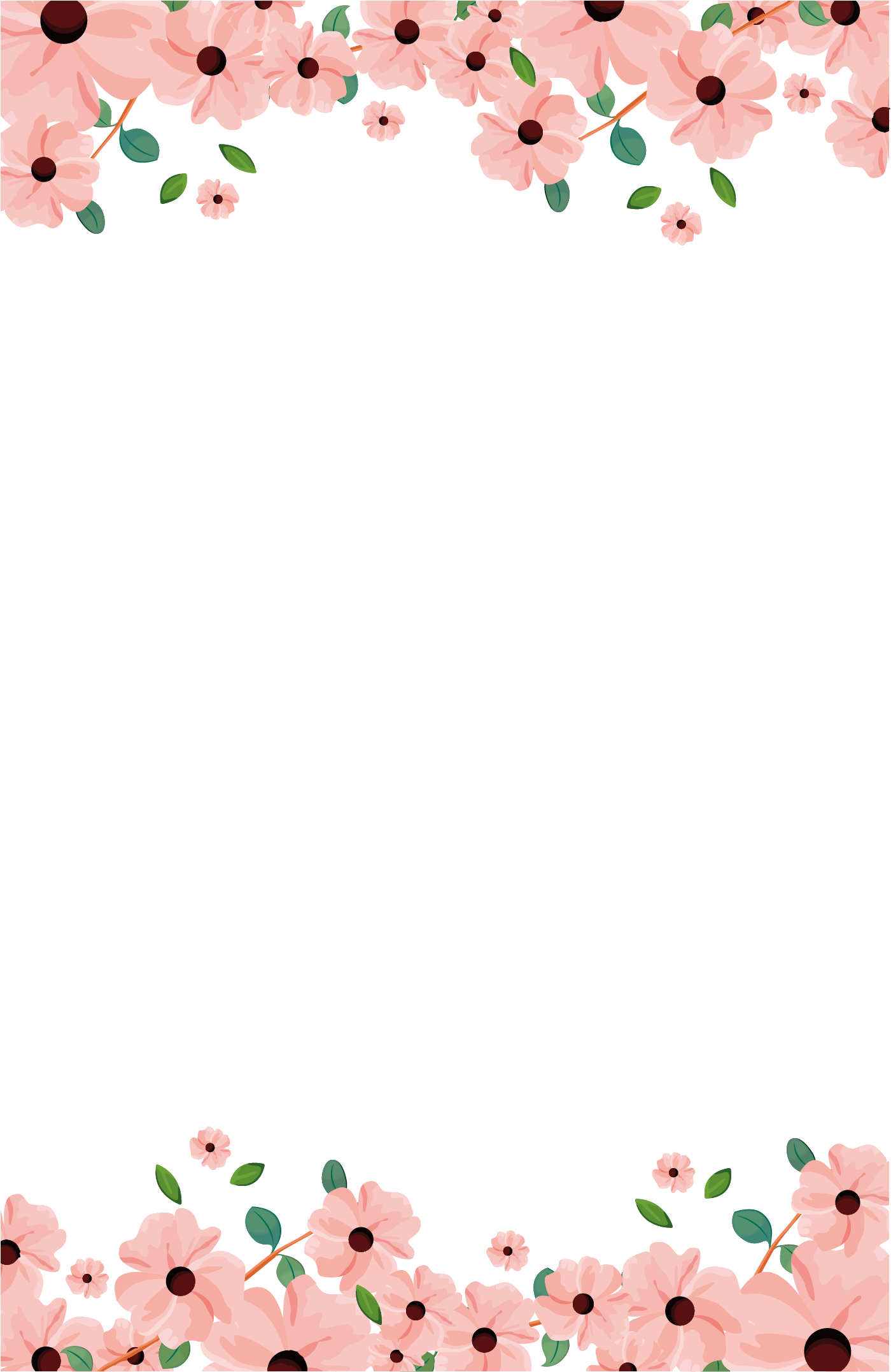 Paper Wedding Invitation Flower Painting - Imagens De Molduras De Flores (1400x2153)