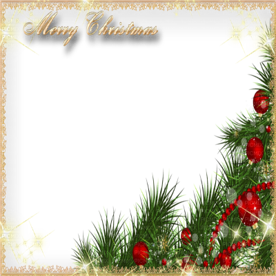 Merry Christmas Frame Merry Christmas Frame Picmix - Новый Год Рамки Png (400x400)