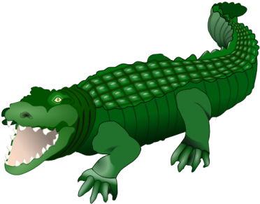 Crocodile Free Alligator Clipart Clip Art Pictures - Crocodile Clipart (400x300)