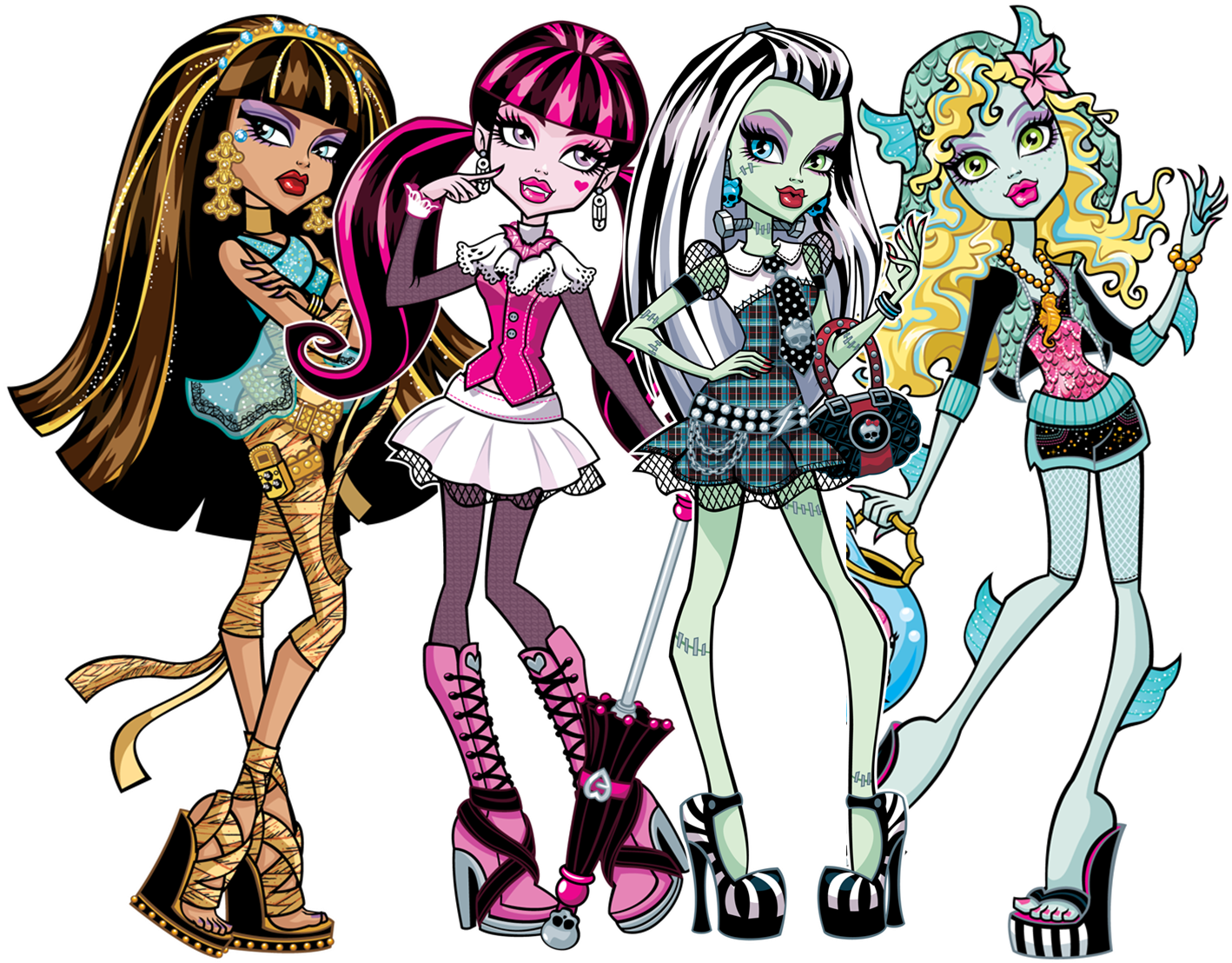 Drawing Breathtaking Monster High Pictures 23 Latest - 1/4 Sheet Monster High Edible Frosting Cake Topper* (1433x1129)