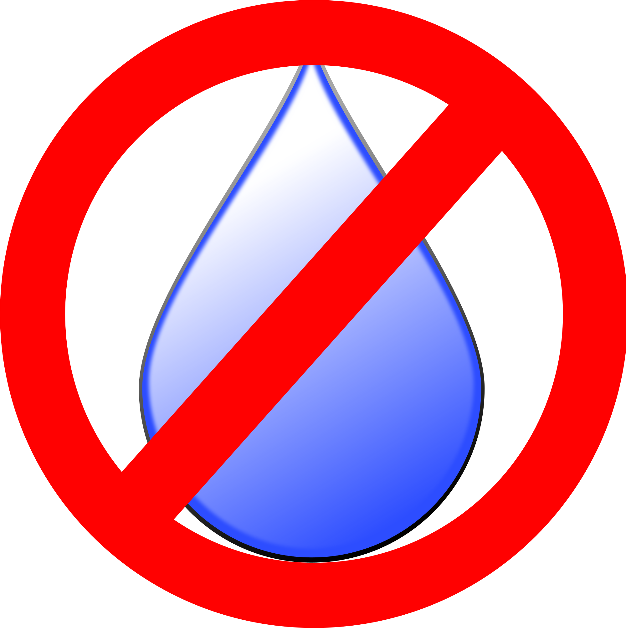 Raindrop Clipart Svg - No Raindrop (2000x2013)
