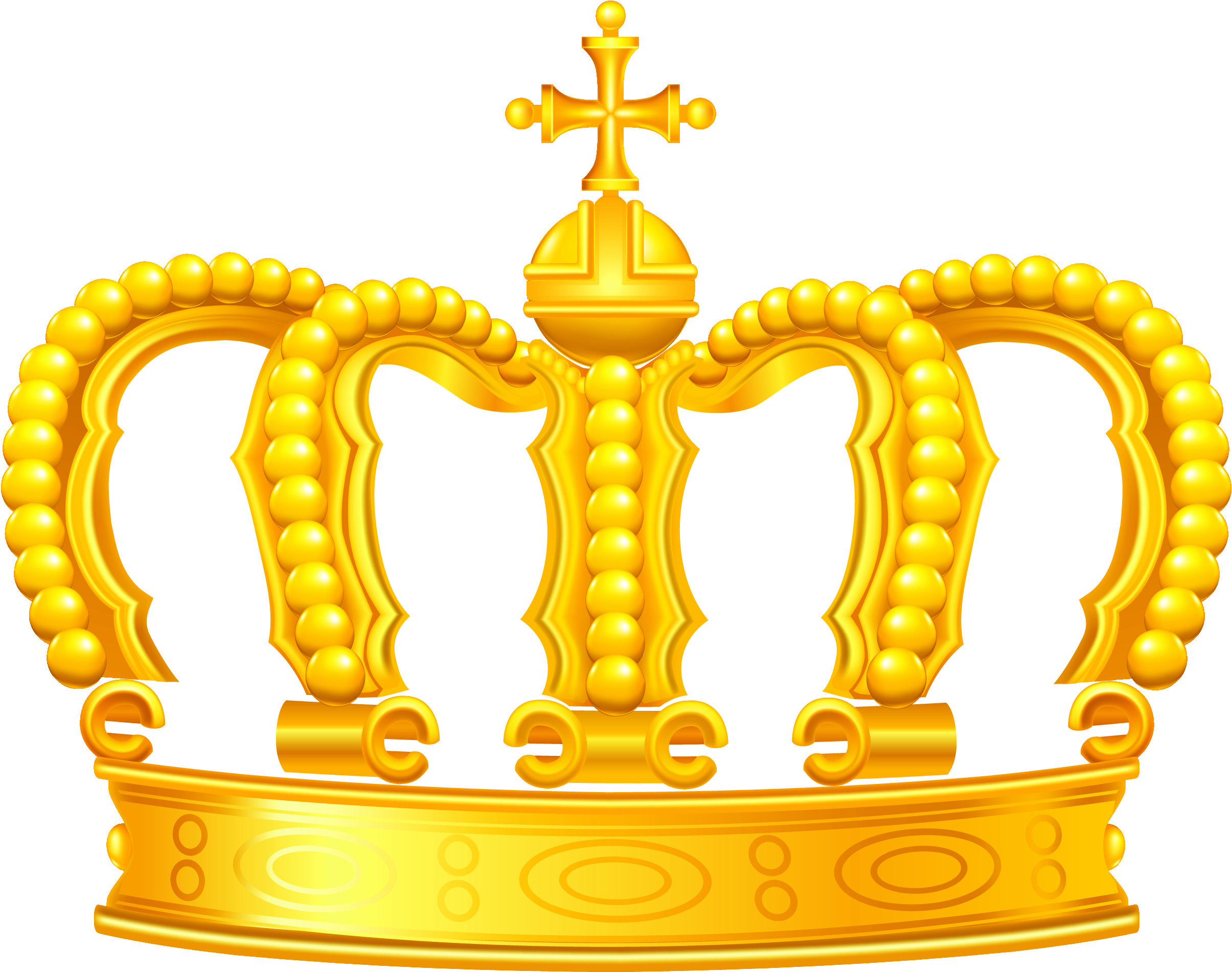 Gold Crown Png Clipart - Gold Crown Png (2624x2020)