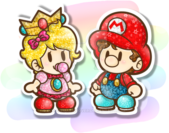 The Marioxpeach Drawing Of The Week Isa Steampunk Style - Mario (600x484)