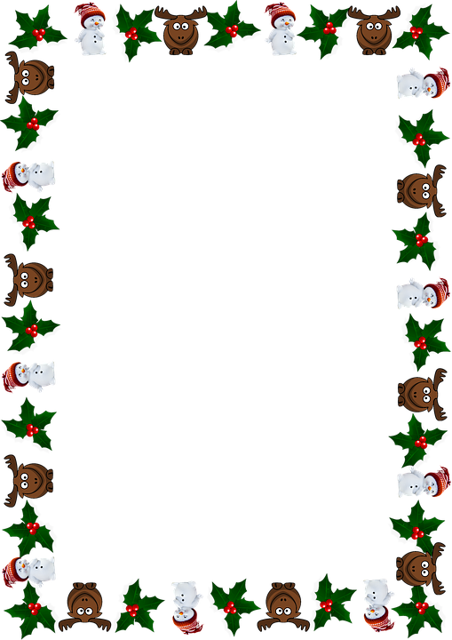 Christmas Frame Cliparts 7, Buy Clip Art - Rahmen Weihnachten (509x720)
