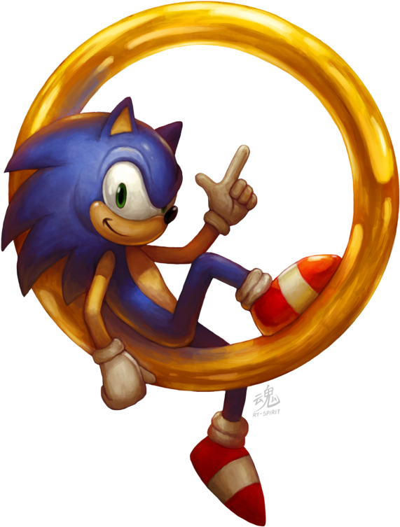 Sonic The Hedgehog 3 Sonic Colors Sonic Extreme Sonic - Sonic The Hedgehog Rings (600x764)