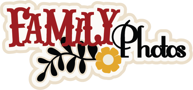 Family Photos Svg File For Scrapbooking Cardmaking - Scrapbooking (633x297)