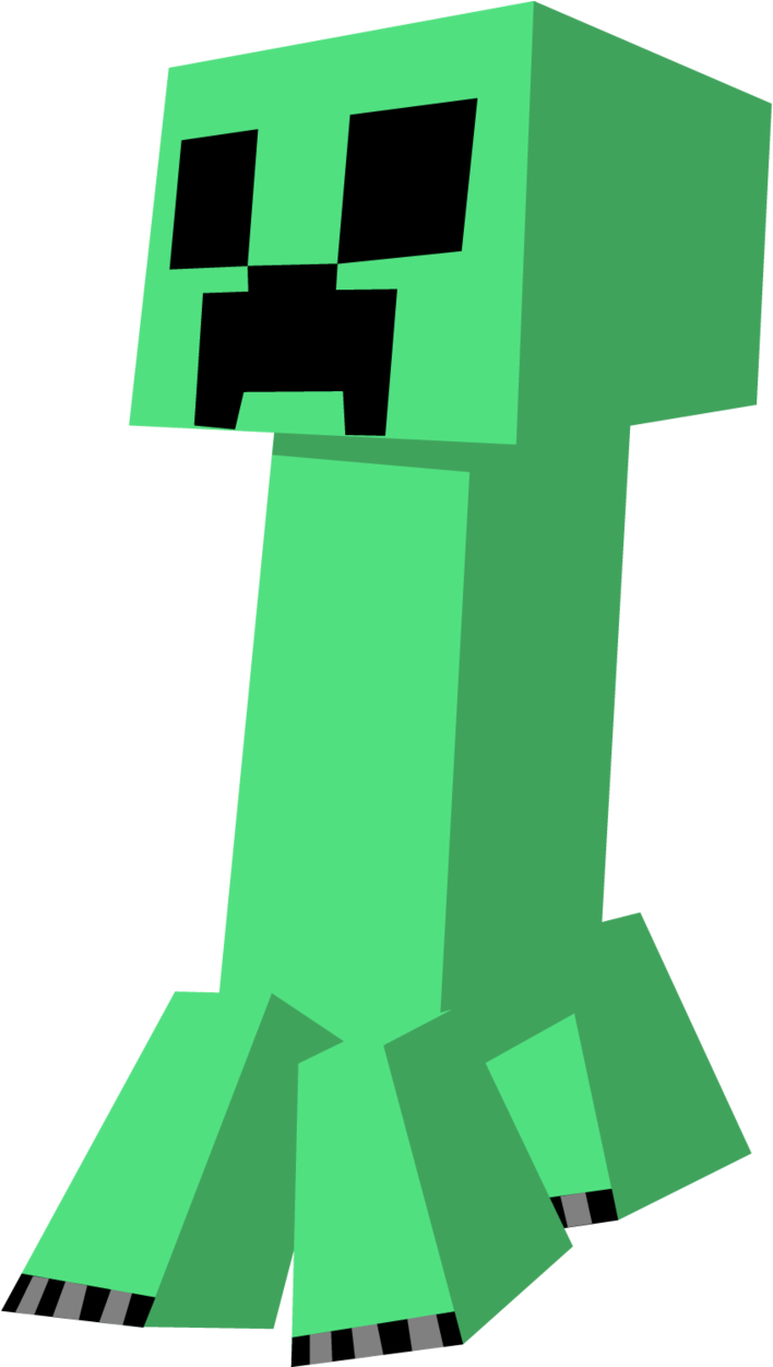 Minecraft Creeper - Minecraft (721x1250)