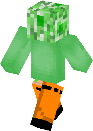 Installation - Pixel Gun 3d Creeper Skin (317x456)