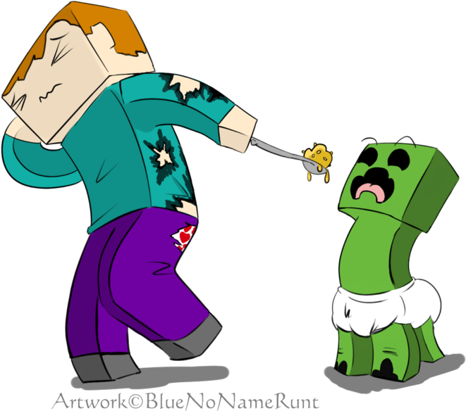 Please Don't Explode Again By Bluenonamerunt - Cartoon (900x704)