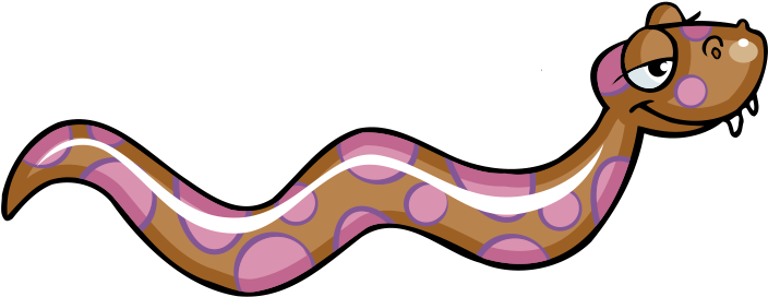Snake Reptile Cartoon Clip Art - Clip Art (704x502)